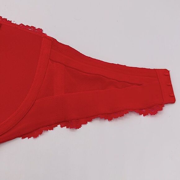 Victoria's Secret  Dream Angles Bra Size 32DD Underwire Demi Lace - Picture 9 of 16